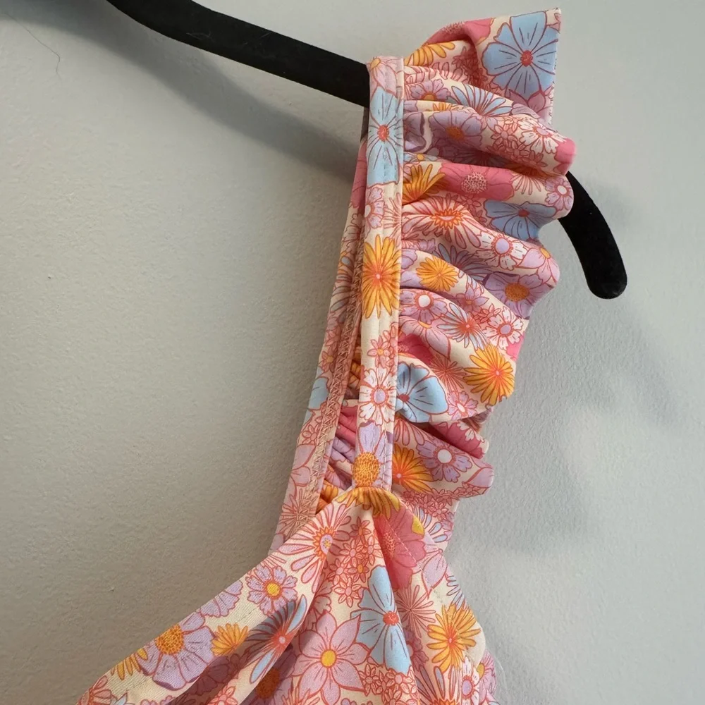 Albion Bella Tankini Top in Darling Pink - Picture 2 of 7